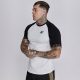 Siksilk White,Black Tech T-Shirt - fehér, fekete póló - Méret: M