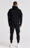 Siksilk Black Oversized Hoodie - fekete pulóver - Méret: XL