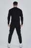 Siksilk Essentials Black Long Sleeve T-Shirt