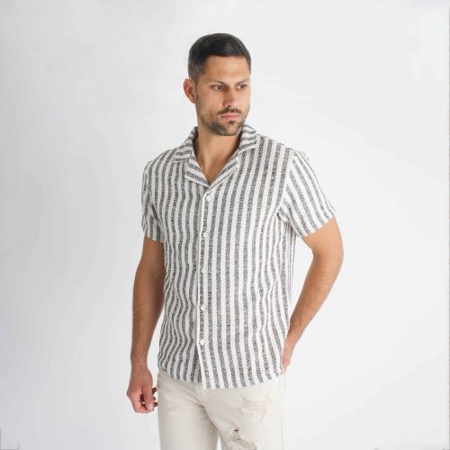 Striped Textured Shirt 