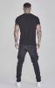 Siksilk Black Muscle Fit T-Shirt - fekete póló - Méret: XL