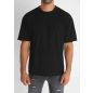 Black Lined Oversized Tee