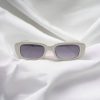 Lunette White Sunglasses
