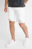 White Ripped Short - fehér szaggatott rövidnadrág - Méret: 33