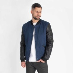 Blueberry Bomber Jacket