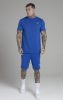 Siksilk Blue T-Shirt and Shorts Set - kék melegítő szett - Méret: XXL
