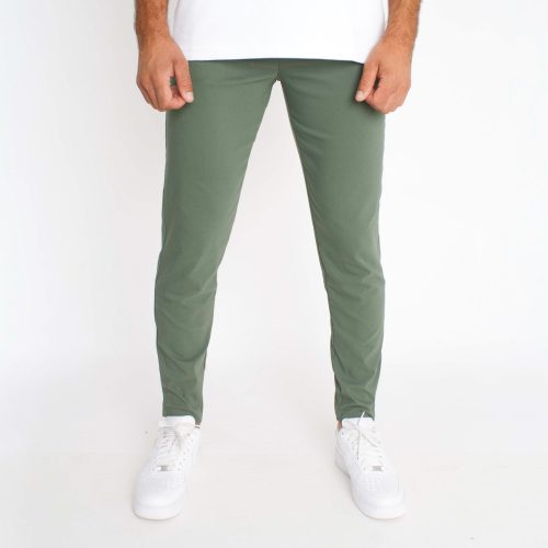 Khaki Slim Pants - khaki szövetnadrág - Méret: L