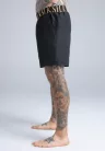 Siksilk Black Swim Shorts - Méret: S