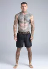 Siksilk Black Swim Shorts - Méret: XXL