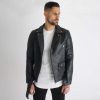 Sicily Biker Jacket - fekete motorosdzseki - Méret: XXL