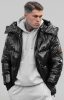 Siksilk Black Puffer Jacket