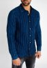 Striped Denim Shirt - kék farmering - Méret: M