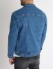 Navy Denim Jacket - kék farmerkabát - Méret: M