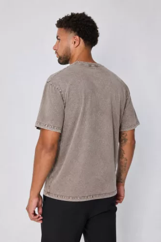Mocha Oversize Póló - Méret: S
