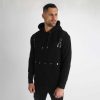 Black Tactical Hoodie - fekete pulóver - Méret: S 