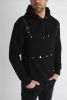Black Tactical Hoodie - fekete pulóver - Méret: M