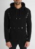 Black Tactical Hoodie - fekete pulóver - Méret: L