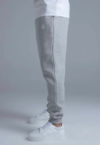 Siksilk Grey Marl Essentials Joggers - Méret: XL