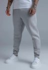 Siksilk Grey Marl Essentials Joggers - Méret: XL