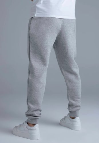 Siksilk Grey Marl Essentials Joggers - Méret: XL