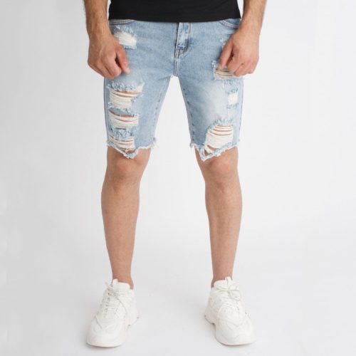 Jaggy Blue Short - szaggatott rövidnadrág - Méret: 28