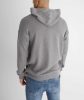 Grey Striped Hoodie