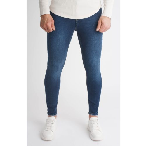 Navy Skinny Jeans - sötétkék skinny farmer - Méret: 30