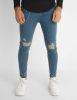 Livid Chainz Jeans - szaggatott kék farmer - Méret: 31