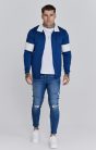 Siksilk Navy Track Top