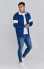 Siksilk Navy Track Top