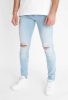 Pacific Ripped Jeans - kék szaggatott farmer - Méret: 29