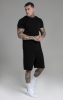 Siksilk Black T-Shirt and Shorts Set - fekete melegítő szett - Méret: S