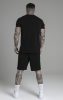 Siksilk Black T-Shirt and Shorts Set - fekete melegítő szett - Méret: S