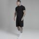 Siksilk Black T-Shirt and Shorts Set - fekete melegítő szett - Méret: XL