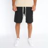 Linen Black Short - vászon rövidnadrág - Méret: S