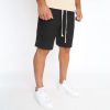 Linen Black Short - vászon rövidnadrág - Méret: M