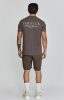 Siksilk Brown Graphic T-Shirt