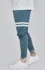  Siksilk Blue Muscle Fit Hoodie and Joggers Set 