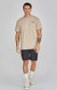 Siksilk Beige Graphic T-Shirt - bézs póló - Méret: S