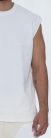White Sleeveless Tee - ujjatlan póló - Méret: L