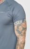 Siksilk Charcoal Sports Tech T-Shirt - szürke póló - Méret: S