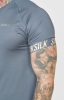 Siksilk Charcoal Sports Tech T-Shirt - szürke póló - Méret: XXL