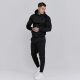 Siksilk Black Hoodie and Joggers Set - Méret: S