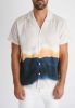 Marble Beige Shirt - mintás ing - Méret: L