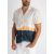 Marble Beige Shirt - mintás ing - Méret: XXL