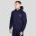 Siksilk Navy Cut And Sew Reverse Oversized Hoodie