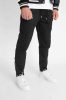 Black Multipocket Pants - fekete oldalzsebes nadrág - Méret: S 