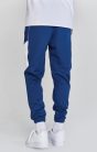 Siksilk Navy Muscle Fit Joggers - Méret: XS 