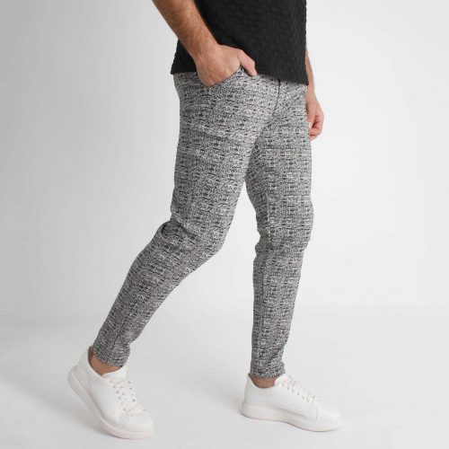 Grey Sample Pants - szürke szövetnadrág - Méret: S 