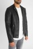 Moto Black Jacket - fekete bőrdzseki - Méret: L